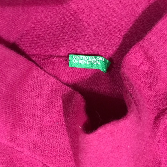 United colours of Benetton size small women’s pink sweater one-piece dress - Picture 2 of 2